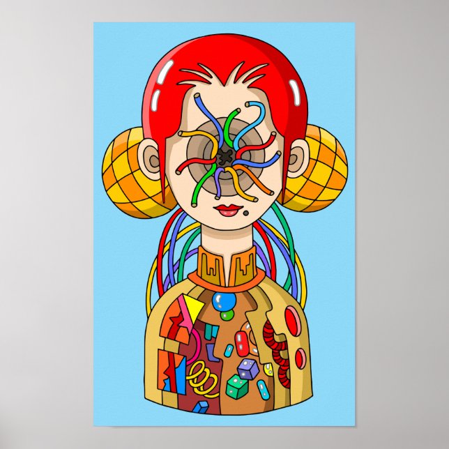 Hjärnkretsar. Poster (Framsidan)