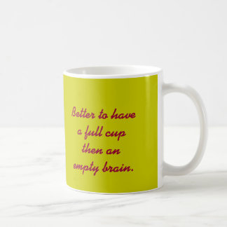 Hjärnmugg Kaffemugg
