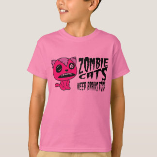 Hjärnor för Zombiekattbehov för! Tee