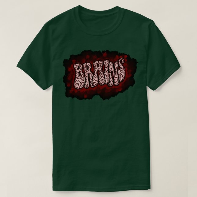 Hjärnor T Shirt (Design framsida)