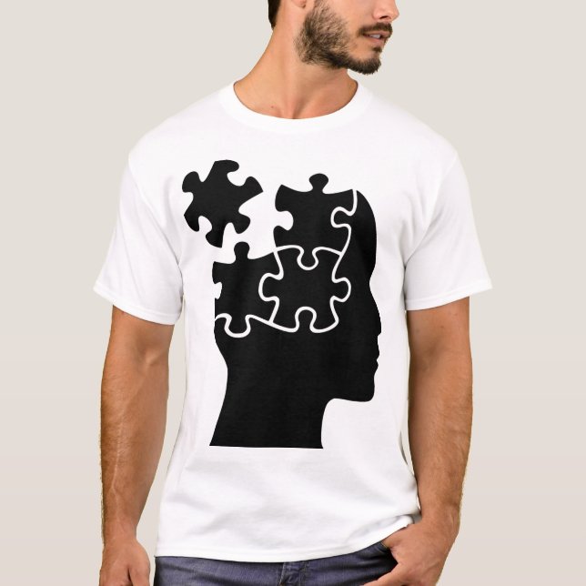 Hjärnproblemlösning T Shirt (Framsida)