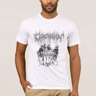 Hjärnskakning som röker skelett tee shirt