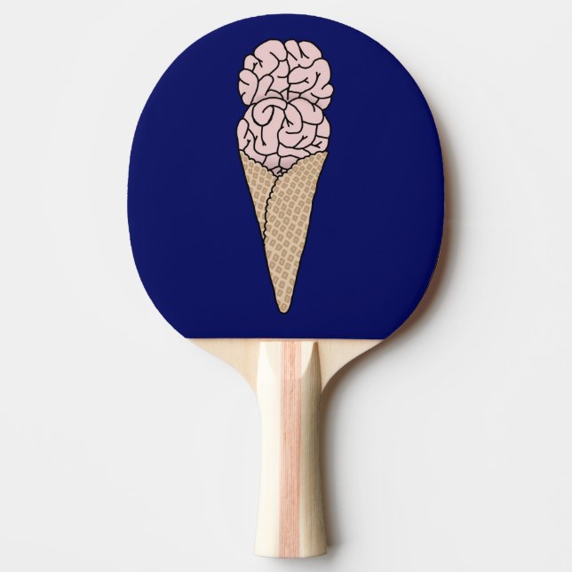 Hjärnskölj Glass Pingisracket (Framsidan)