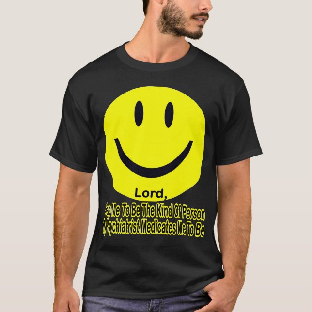 Hjärnskrynklare T, mörkfärger Tee (Framsida)