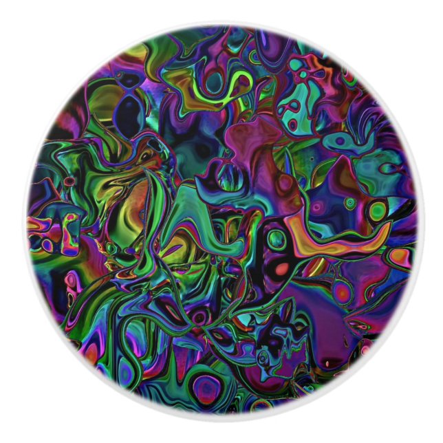 Hjärnsmältningsfack Drag av keramiskt fack Knopp (Framsidan)