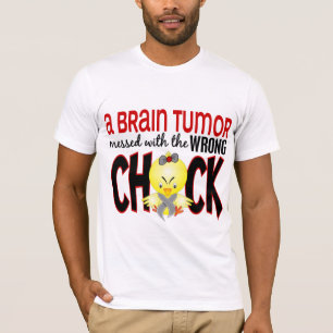 HjärnTumor röra med den fla chicken Tee Shirt