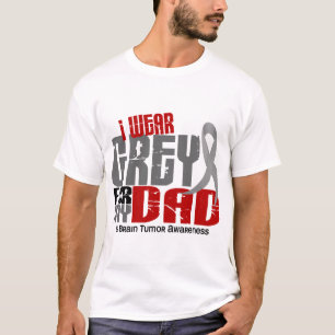 Hjärntumoren ha på sig jag grå färg för min p t shirt