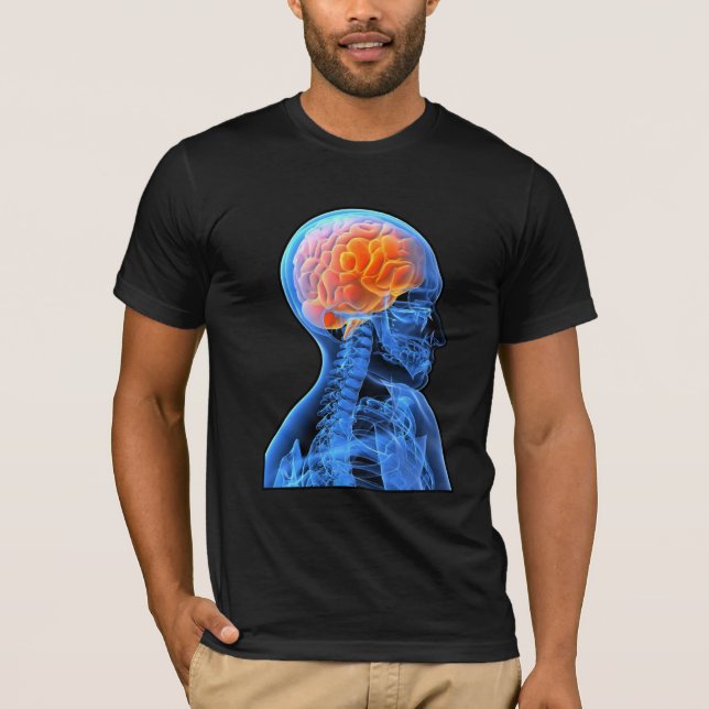 Hjärnutslagsplats Tee Shirt (Framsida)