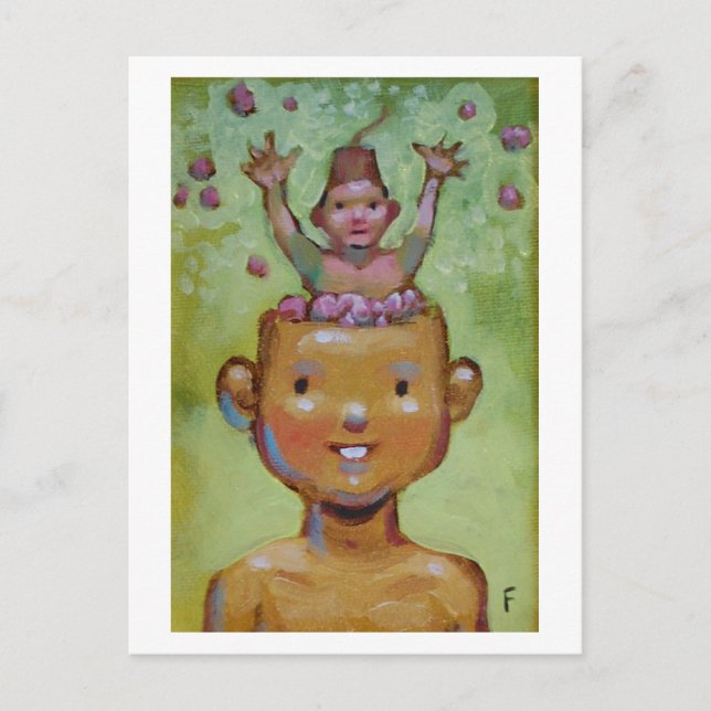 Hjärnvykort Vykort (Framsida)