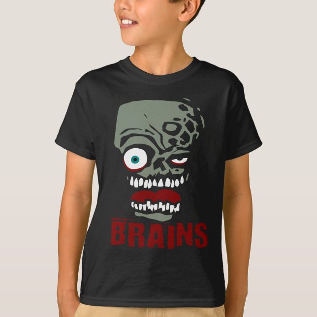Hjärnzombie Tee (Framsida)