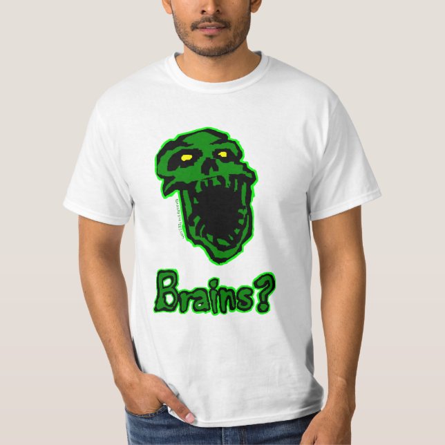 HjärnZombieT-tröja Tee (Framsida)