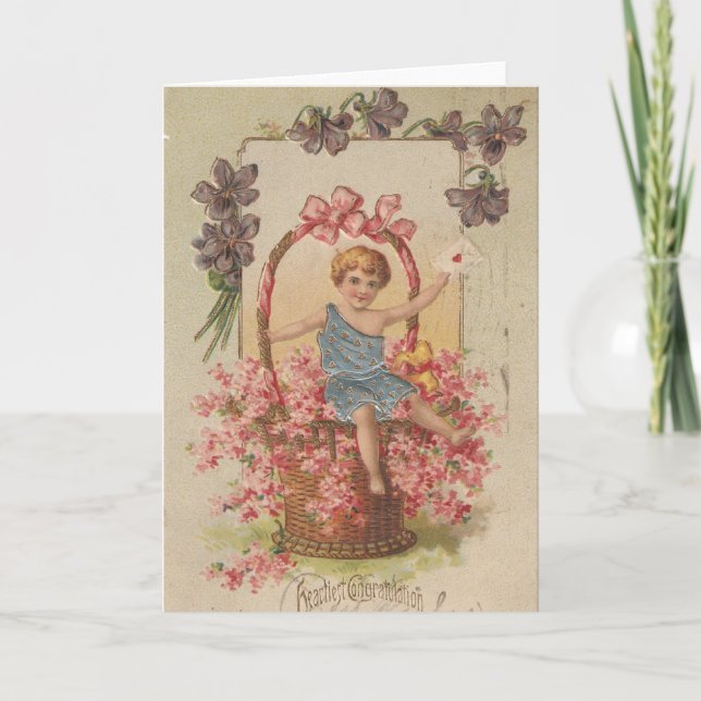 Hjärstig Grattis Kort (Framsida)