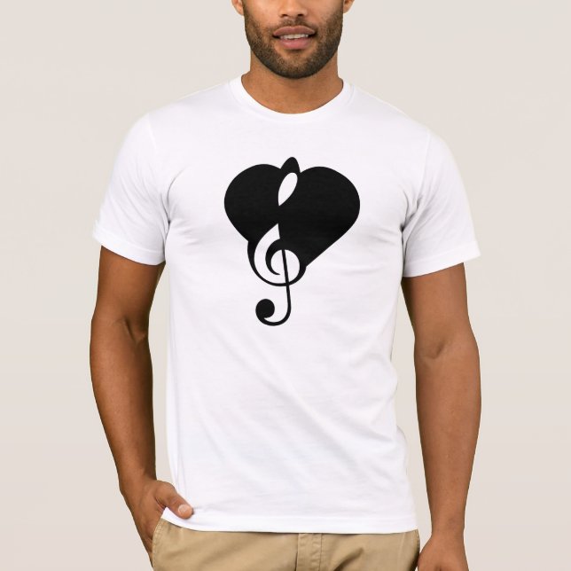 HJÄRT- - ClefHeart T-shirt (Framsida)