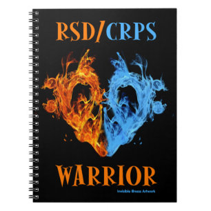 Hjärt/flamma...RSD/CRPS Anteckningsbok