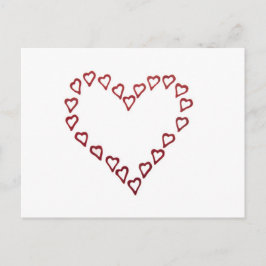 Hjärt från hjärta vykort