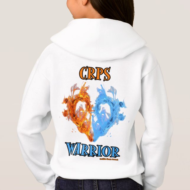 Hjärt-/glödlampor...CRPS T Shirt (Baksida)
