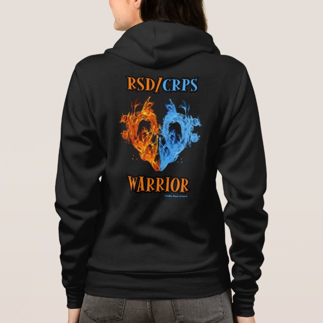 Hjärt-/glödlampor...RSD/CRPS T Shirt (Baksida)