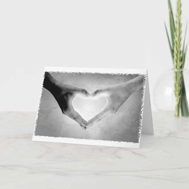 Hjärt&Händer-foto Kort (Framsida)