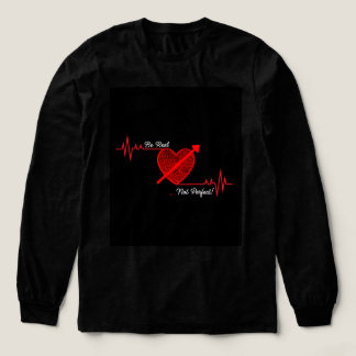 Hjärt kärlek T-shirt – Romantisk grafisk tee för a