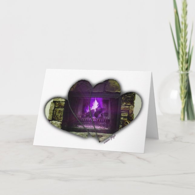 Hjärt och jord helgkort (Framsida)