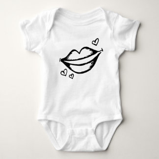Hjärt och Läppar T Shirt