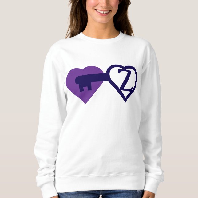 Hjärt och nyckel t shirt (Framsida)