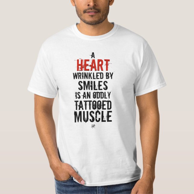 Hjärt och sjömil v2 t shirt (Framsida)