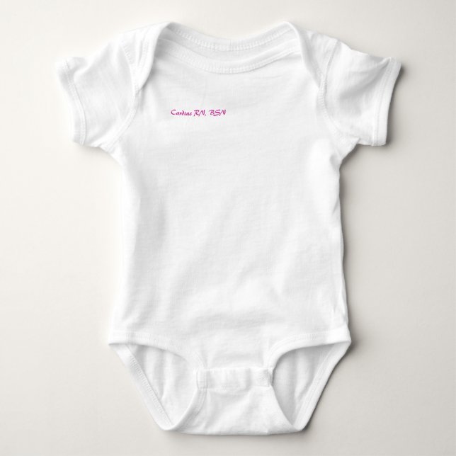 Hjärt- RN BSN T Shirt (Framsida)