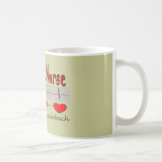 Hjärt- sjuksköterskagåvor kaffemugg