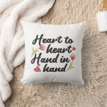 Hjärt till hjärta, hand till hand - Romantisk cita