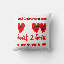 Hjärt-till-hjärta Kudde