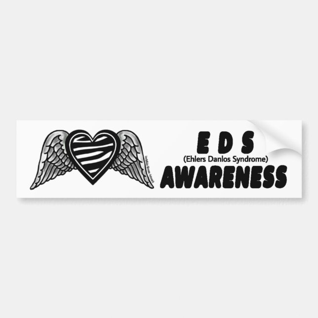 Hjärt/Vingar...EDS Bildekal (Framsidan)