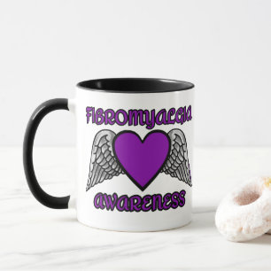 Hjärt/Vingar...Fibro Mugg