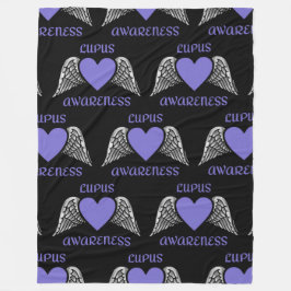 Hjärt/Vingar...Lupus Fleece Blanket