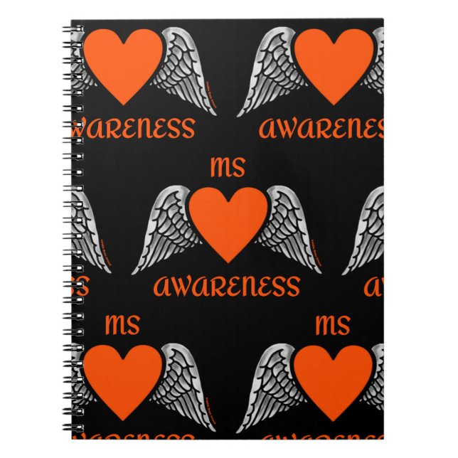 Hjärt/Vingar...MS Anteckningsbok (Framsidan)