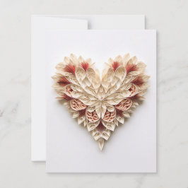 Hjärta 0111 julkort