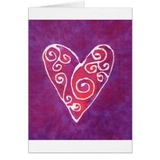 Hjärta #1 hälsningskort