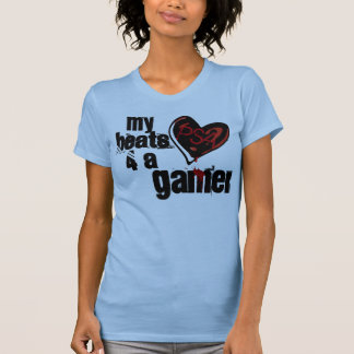 HJÄRTA 4 EN GAMER T-SHIRT