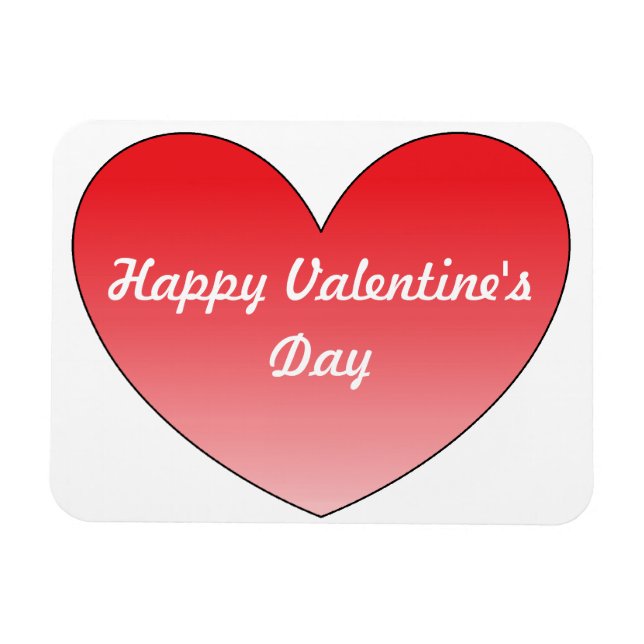 Hjärta 4 magnet (Horisontell)