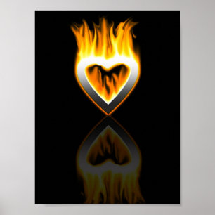 hjärta av brand poster