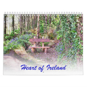 Hjärta av den Irland kalendern Kalender