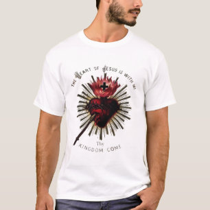Hjärta av den Jesus T-tröja T Shirt
