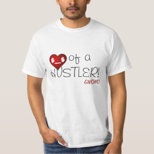 Hjärta av en Hustlerutslagsplats Tee Shirt