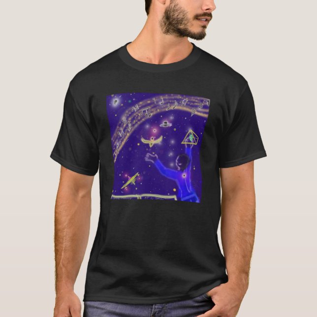 Hjärta av ett barn t-shirt (Framsida)