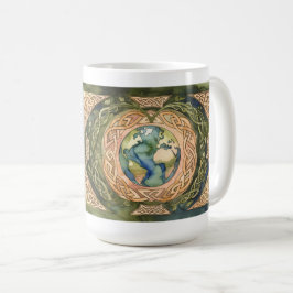 Hjärta av Gaia - Keltisk Livsträd Mugg