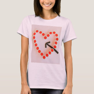 hjärta av glas kvinnors t-shirt