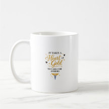 Hjärta av guld Doktors Inspirerande Citat Design