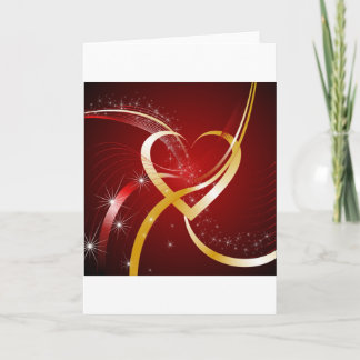 Hjärta Av Guld Kort