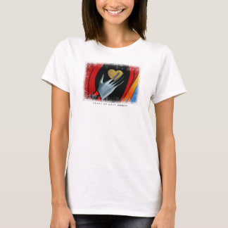 hjärta av guld t-shirt