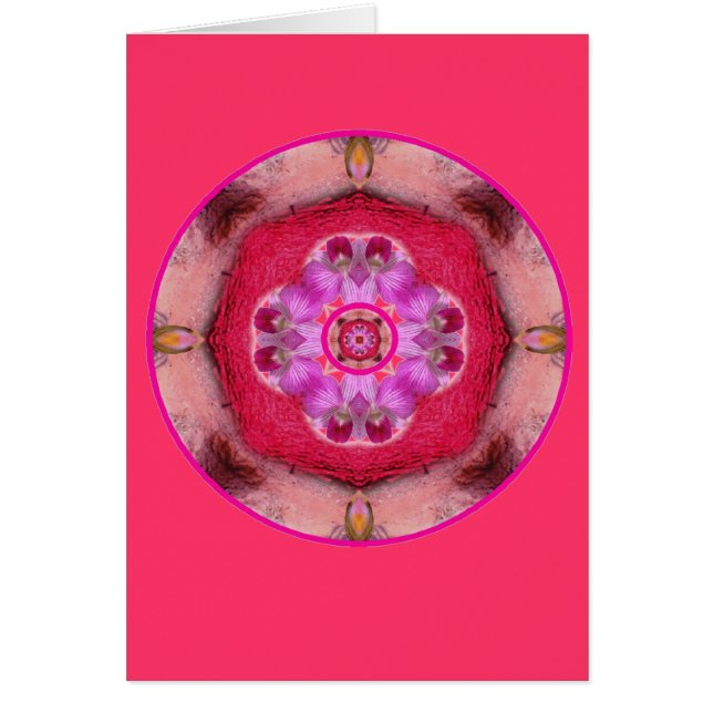 Hjärta av hjärtor Chakra Hälsningskort (Framsidan)